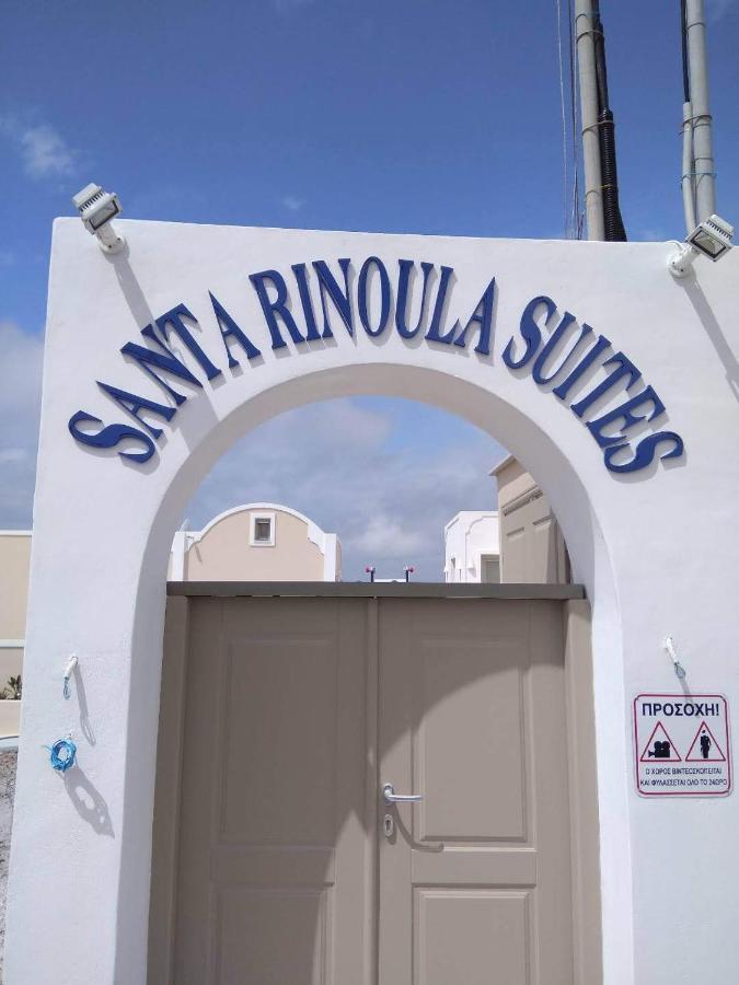 Santa Rinoula Suites Sea Sunset Views Adults Only ميغالوخوري المظهر الخارجي الصورة