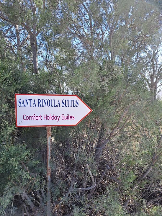 Santa Rinoula Suites Sea Sunset Views Adults Only ميغالوخوري المظهر الخارجي الصورة
